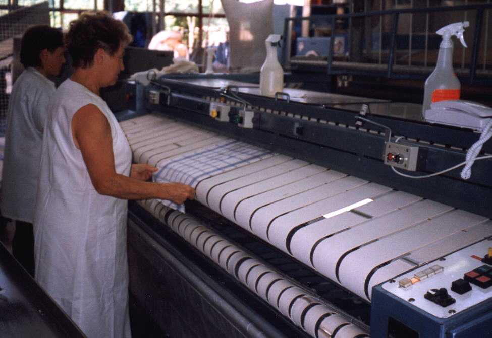 Textilpflege Osswald Arbeitsplatz
